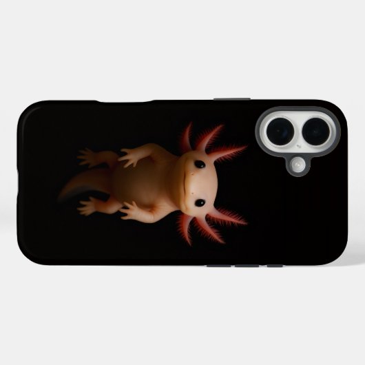 Black 4 Luxe iPhone 16 Plus, Mexican Axolotl Case-Mate iPhone Hülle (Rückseite (Horizontal))