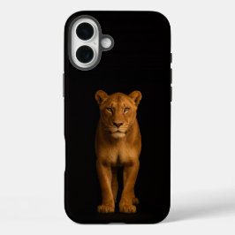 Black 4 Luxe iPhone 16 Plus, Noble Lioness iPhone 16 Plus Hülle