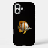 Black 4 Luxe iPhone 16 Plus, Reef Butterflyfish Case-Mate iPhone Hülle (Rückseite)