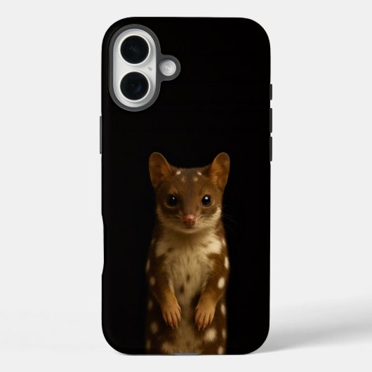 Black 4 Luxe iPhone 16 Plus, Sweet Quoll Case-Mate iPhone Hülle (Rückseite)