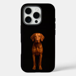 Black 4 Luxe iPhone 16 Pro, Agile Vizsla Dog iPhone 16 Pro Hülle