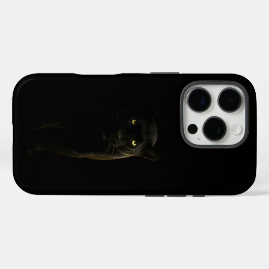 Black 4 Luxe iPhone 16 Pro, Black Panther Case-Mate iPhone Hülle (Rückseite (Horizontal))