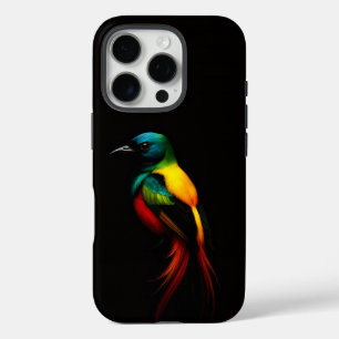 Black 4 Luxe iPhone 16 Pro Case-Mate, Regenbogen B Hülle