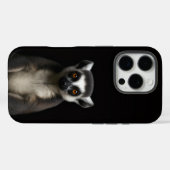 Black 4 Luxe iPhone 16 Pro, Gentle Lemur Case-Mate iPhone Hülle (Rückseite (Horizontal))
