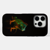 Black 4 Luxe iPhone 16 Pro, Green Iguana Case-Mate iPhone Hülle (Rückseite (Horizontal))