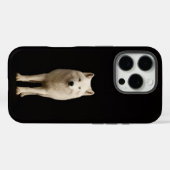 Black 4 Luxe iPhone 16 Pro, Ivory Arctic Wolf Case-Mate iPhone Hülle (Rückseite (Horizontal))