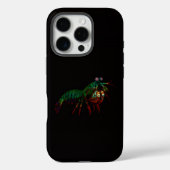 Black 4 Luxe iPhone 16 Pro, Mantis Shrimp Case-Mate iPhone Hülle (Rückseite)