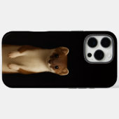 Black 4 Luxe iPhone 16 Pro Max, Elegant Weasel Case-Mate iPhone Hülle (Rückseite (Horizontal))