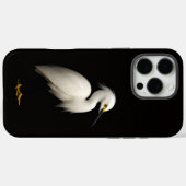Black 4 Luxe iPhone 16 Pro Max, Snowy Egret Case-Mate iPhone Hülle (Rückseite (Horizontal))