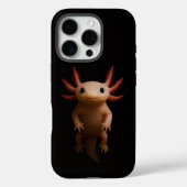 Black 4 Luxe iPhone 16 Pro, Mexican Axolotl Case-Mate iPhone Hülle (Rückseite)