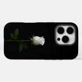 Black 4 Luxe iPhone 16 Pro, Pure White Rose Case-Mate iPhone Hülle (Rückseite (Horizontal))