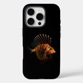 Black 4 Luxe iPhone 16 Pro, Red Lionfish iPhone 16 Pro Hülle