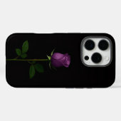 Black 4 Luxe iPhone 16 Pro, Royal Violet Rose Case-Mate iPhone Hülle (Rückseite (Horizontal))