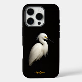 Black 4 Luxe iPhone 16 Pro, Snowy Egret iPhone 16 Pro Hülle