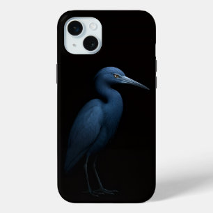 Black 4 Luxe, Kleiner blauer Reiher iPhone 15 Plus Case-Mate iPhone Hülle