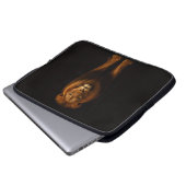 Black 4 Luxe Laptop Sleeve, Majestic Lion Laptopschutzhülle (Vorne Knopf)