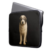 Black 4 Luxe Laptop Sleeve, Mioritic Shepherd Laptopschutzhülle (Vorderseite Links)