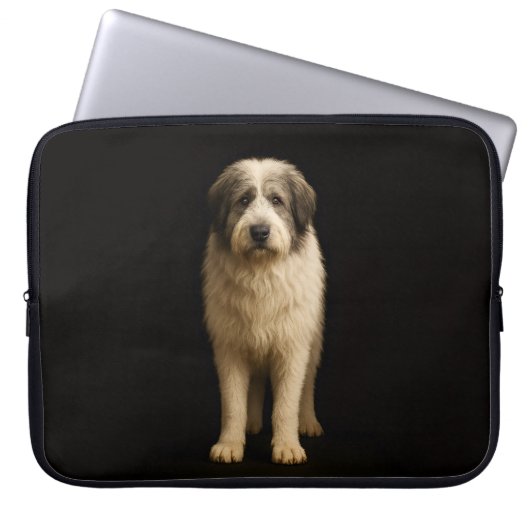 Black 4 Luxe Laptop Sleeve, Mioritic Shepherd Laptopschutzhülle (Vorderseite)