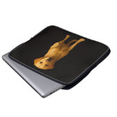 Black 4 Luxe Laptop Sleeve, Tender Labrador Laptopschutzhülle (Vorne Knopf)