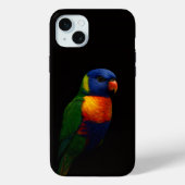 Black 4 Luxe, Lorikeet Parrot Case-Mate iPhone Hülle (Rückseite)