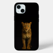Black 4 Luxe, Majestic Leopard iPhone 15 Plus Case-Mate iPhone Hülle (Rückseite)