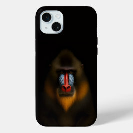 Black 4 Luxe, Mandrill Monkey Case-Mate iPhone Hülle