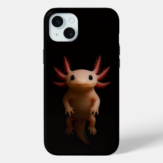 Black 4 Luxe, Mexican Axolotl Case-Mate iPhone Hülle (Rückseite)