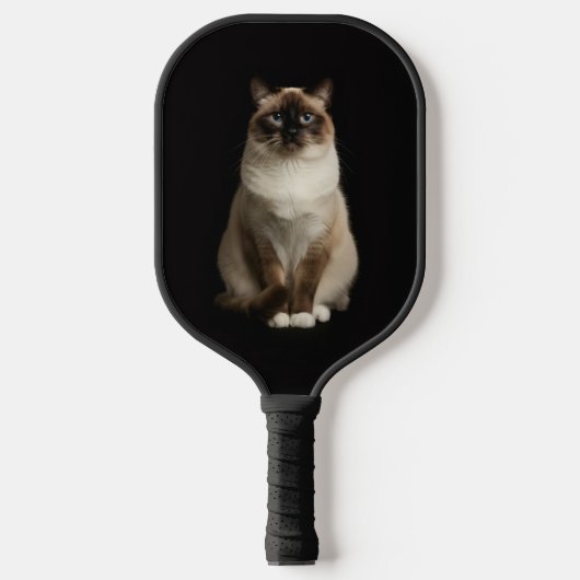 Black 4 Luxe Pickleball Paddle, Birmanese Cat Pickleball Schläger (Vorderseite)