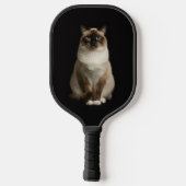 Black 4 Luxe Pickleball Paddle, Birmanese Cat Pickleball Schläger (Rückseite)