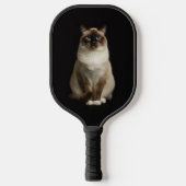 Black 4 Luxe Pickleball Paddle, Birmanese Cat Schläger (Vorderseite)