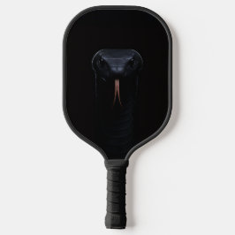 Black 4 Luxe Pickleball Paddle, Black Mamba Schlan Schläger