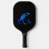 Black 4 Luxe Pickleball Paddle, Blue Frosch Schläger (Vorderseite)