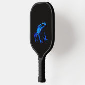 Black 4 Luxe Pickleball Paddle, Blue Frosch Schläger (Links)