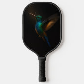 Black 4 Luxe Pickleball Paddle, Flying Hummingbird Pickleball Schläger (Vorderseite)