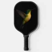 Black 4 Luxe Pickleball Paddle, Flying Hummingbird Pickleball Schläger (Vorderseite)