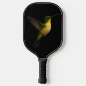 Black 4 Luxe Pickleball Paddle, Flying Hummingbird Pickleball Schläger (Rückseite)