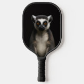 Black 4 Luxe Pickleball Paddle, Gentle Lemur Schläger (Rückseite)