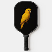 Black 4 Luxe Pickleball Paddle, Golden Parakeet Pickleball Schläger (Vorderseite)