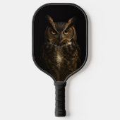Black 4 Luxe Pickleball Paddle, Goldenes Auge Schläger (Vorderseite)