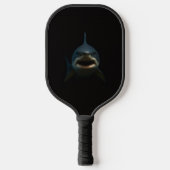 Black 4 Luxe Pickleball Paddle, Great White Shark Schläger (Vorderseite)