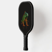 Black 4 Luxe Pickleball Paddle, Green Iguana Pickleball Schläger (Links)