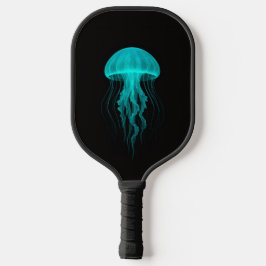 Black 4 Luxe Pickleball Paddle, Green Jellyfish Pickleball Schläger