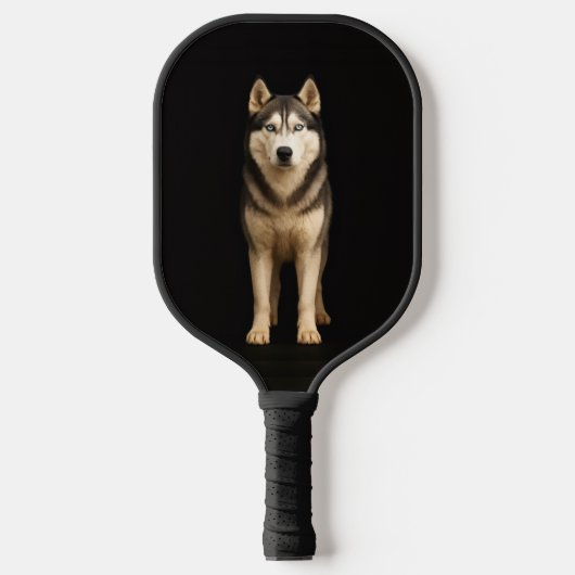 Black 4 Luxe Pickleball Paddle, Icy Elite Husky Pickleball Schläger (Vorderseite)