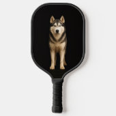 Black 4 Luxe Pickleball Paddle, Icy Elite Husky Schläger (Rückseite)