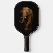 Black 4 Luxe Pickleball Paddle, Indian Elephant Pickleball Schläger (Vorderseite)