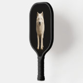 Black 4 Luxe Pickleball Paddle, Ivory Arctic Wolf Pickleball Schläger (Links)