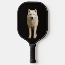 Black 4 Luxe Pickleball Paddle, Ivory Arctic Wolf Schläger