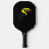 Black 4 Luxe Pickleball Paddle, Keel Billed Tucan Pickleball Schläger (Vorderseite)