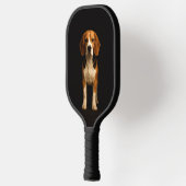 Black 4 Luxe Pickleball Paddle, Kind Beagle Pickleball Schläger (Links)