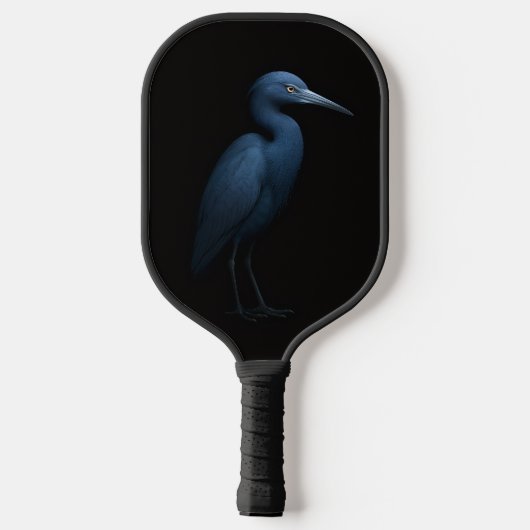 Black 4 Luxe Pickleball Paddle, Little Blue Heron Pickleball Schläger (Rückseite)